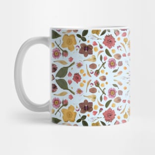 folklore floral pattern Mug